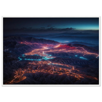Premium Matte Paper Wooden Framed Poster