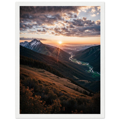 Premium Matte Paper Wooden Framed Poster