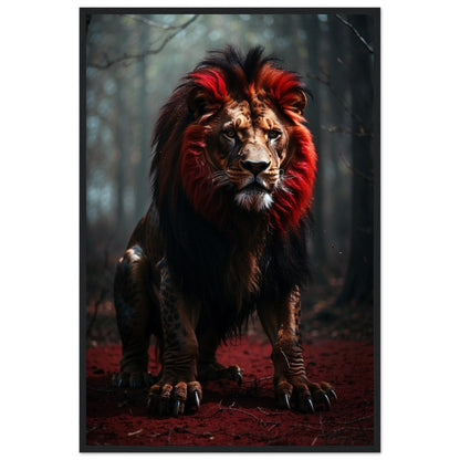 Premium Matte Paper Wooden Framed Poster