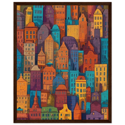 Premium Matte Paper Wooden Framed Poster