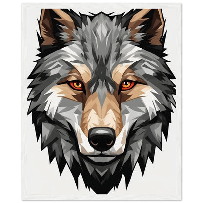 Premium Matte Paper Wooden Framed Poster