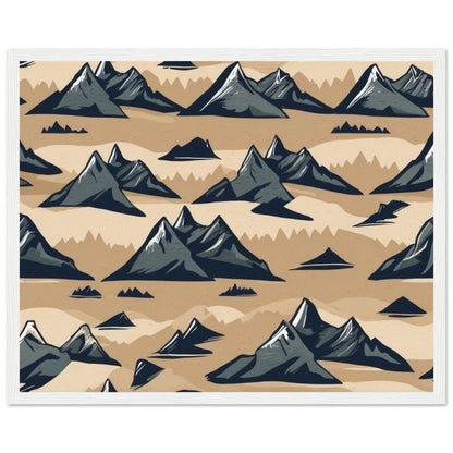 Premium Matte Paper Wooden Framed Poster