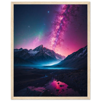 Premium Matte Paper Wooden Framed Poster