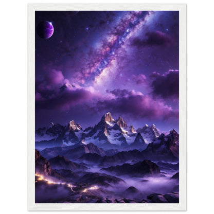 Premium Matte Paper Wooden Framed Poster