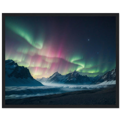 Premium Matte Paper Wooden Framed Poster