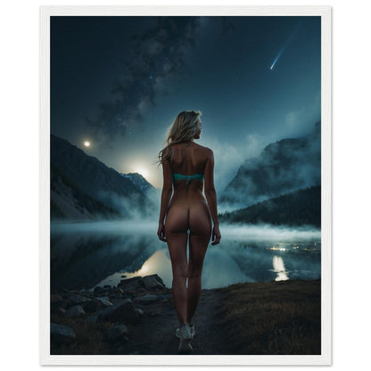 Premium Matte Paper Wooden Framed Poster