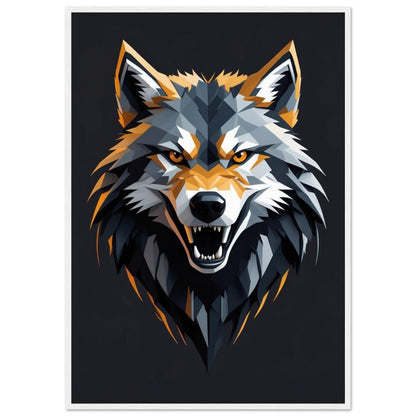 Premium Matte Paper Wooden Framed Poster