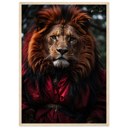 Premium Matte Paper Wooden Framed Poster