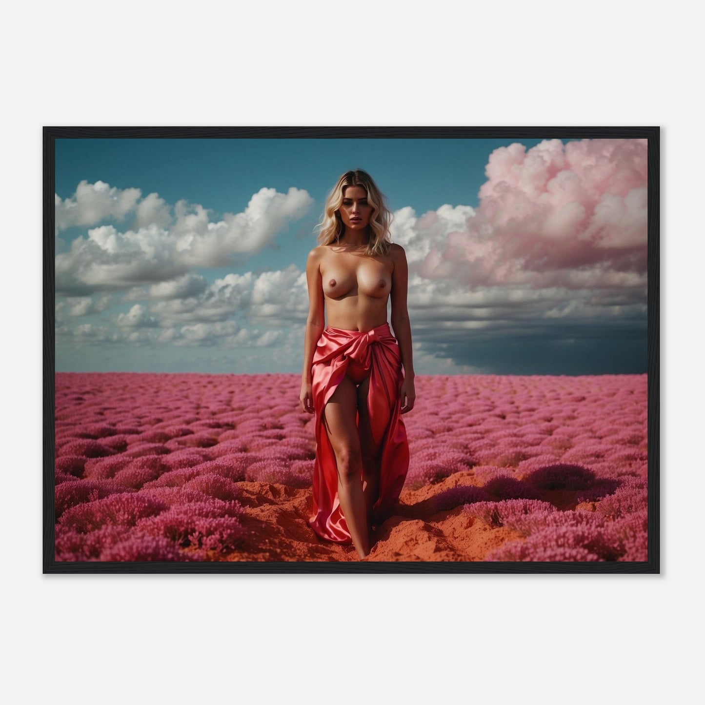 Premium Matte Paper Wooden Framed Poster