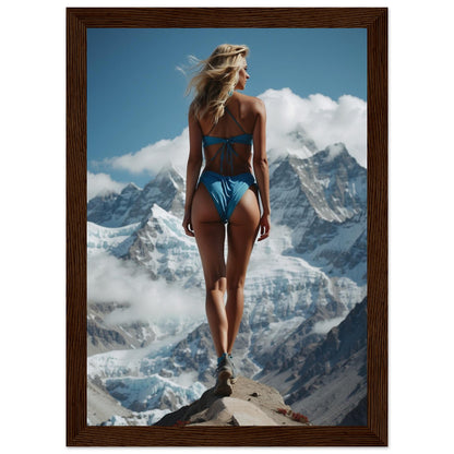 Premium Matte Paper Wooden Framed Poster