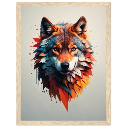 Premium Matte Paper Wooden Framed Poster