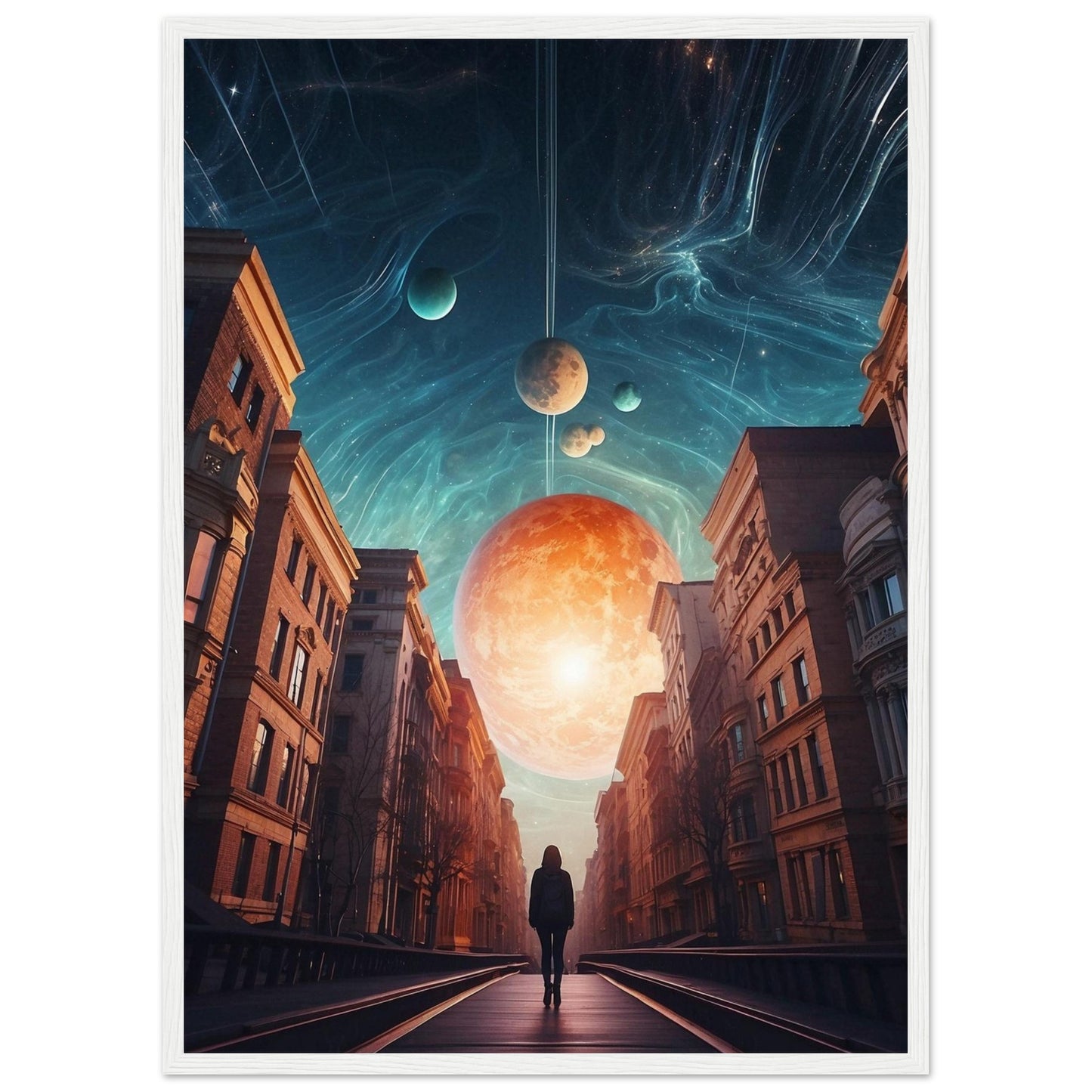 Premium Matte Paper Wooden Framed Poster