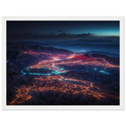 Premium Matte Paper Wooden Framed Poster