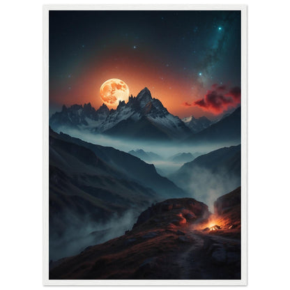 Premium Matte Paper Wooden Framed Poster