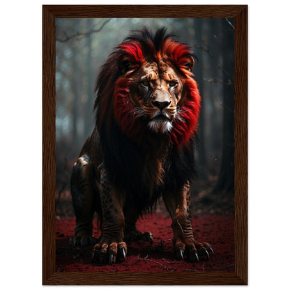 Premium Matte Paper Wooden Framed Poster