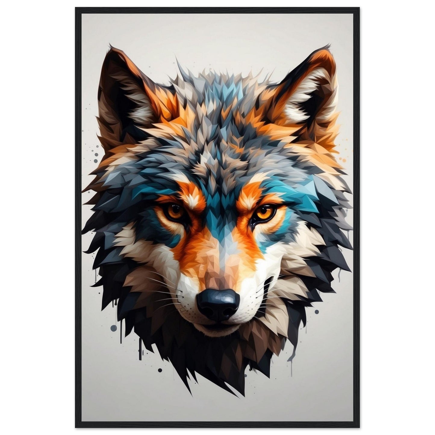Premium Matte Paper Wooden Framed Poster