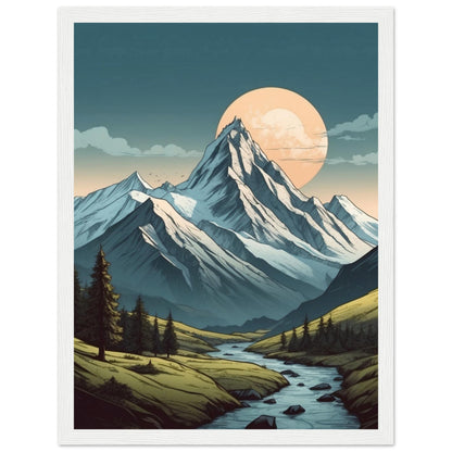 Premium Matte Paper Wooden Framed Poster