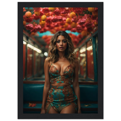 Premium Matte Paper Wooden Framed Poster