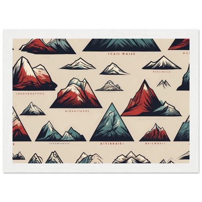 Premium Matte Paper Wooden Framed Poster