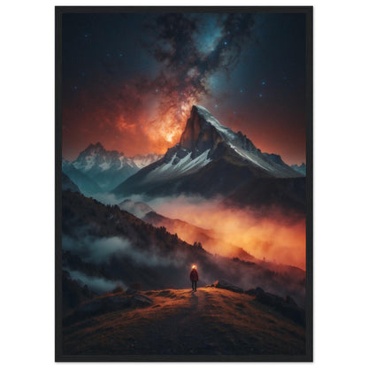 Premium Matte Paper Wooden Framed Poster