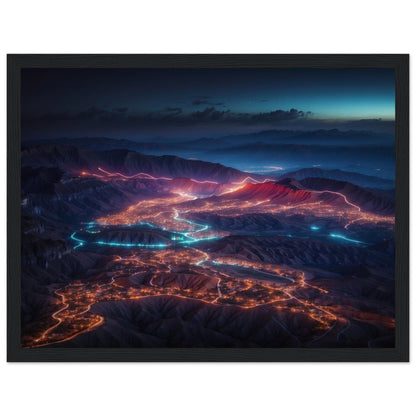 Premium Matte Paper Wooden Framed Poster