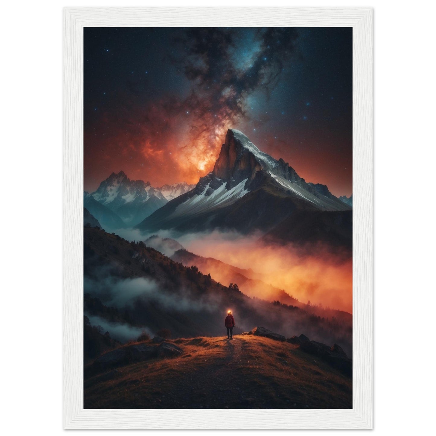 Premium Matte Paper Wooden Framed Poster