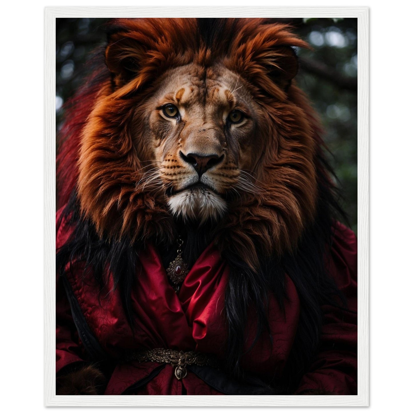 Premium Matte Paper Wooden Framed Poster