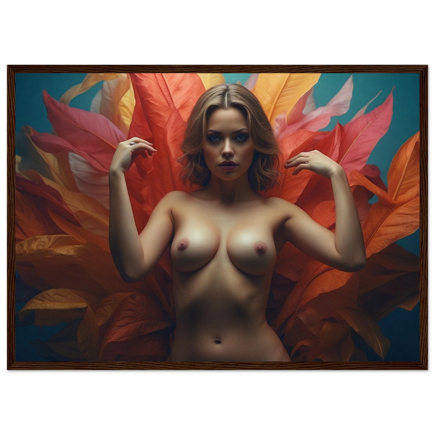 Premium Matte Paper Wooden Framed Poster