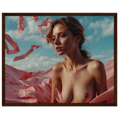 Premium Matte Paper Wooden Framed Poster