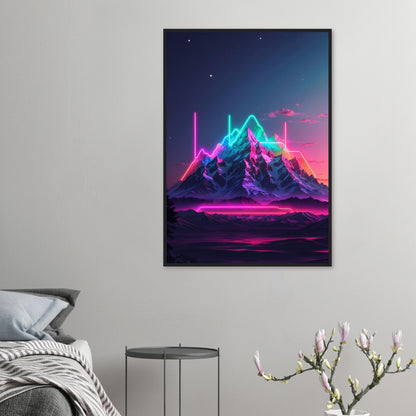 Premium Matte Paper Wooden Framed Poster