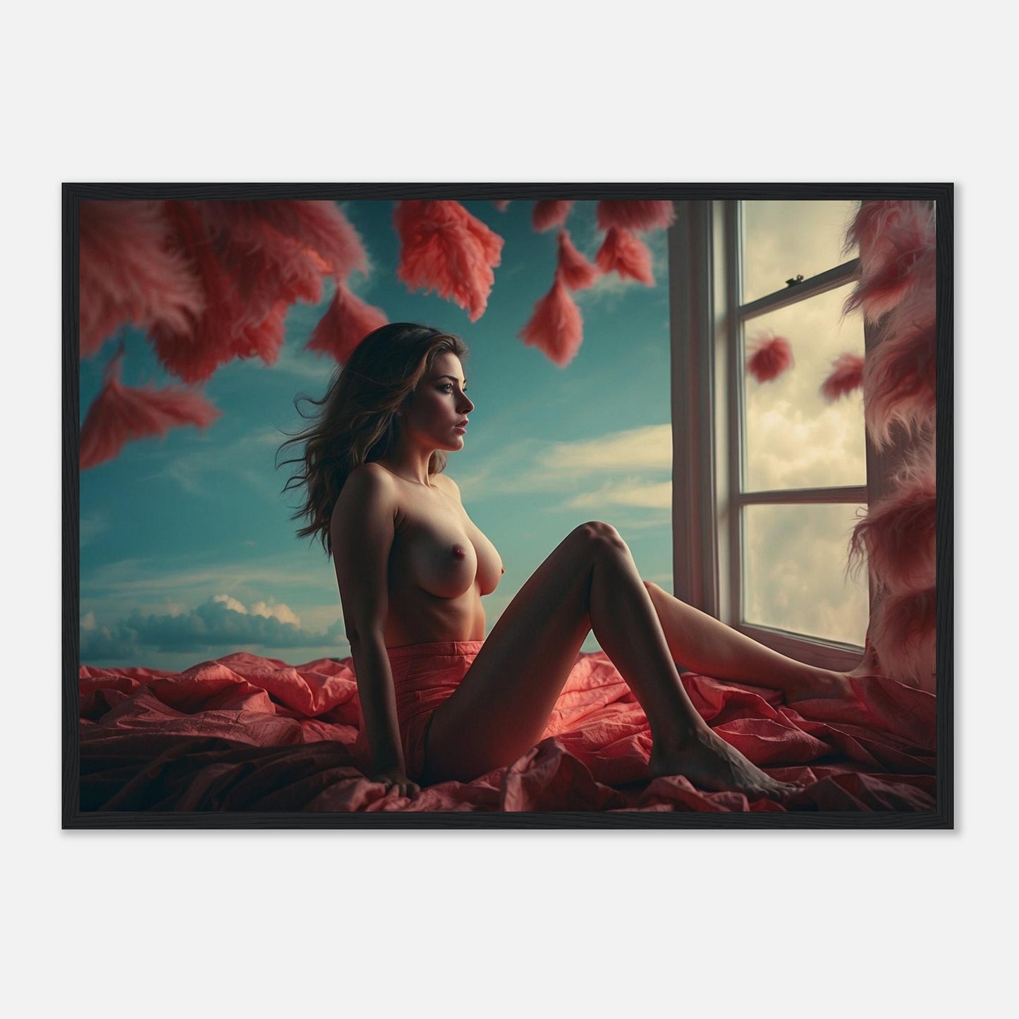 Premium Matte Paper Wooden Framed Poster