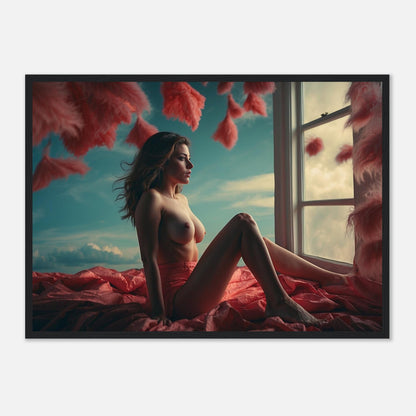Premium Matte Paper Wooden Framed Poster