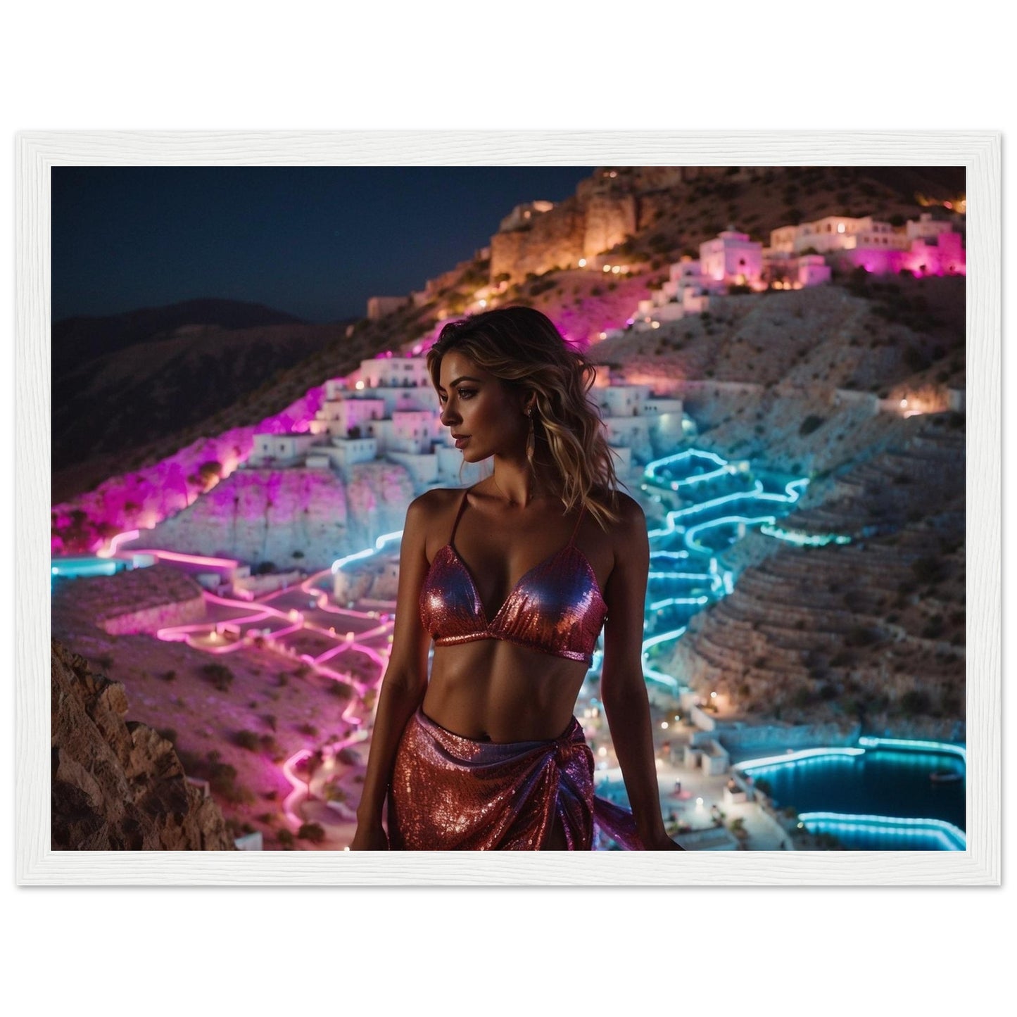 Premium Matte Paper Wooden Framed Poster
