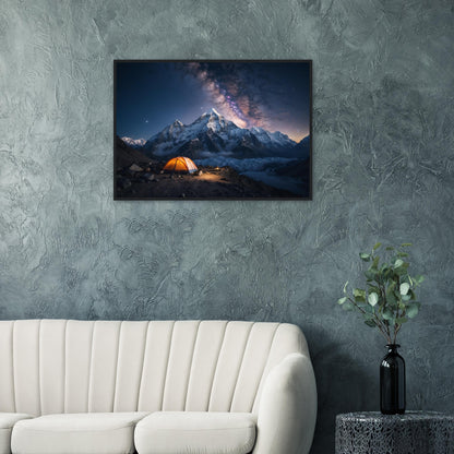 Premium Matte Paper Wooden Framed Poster
