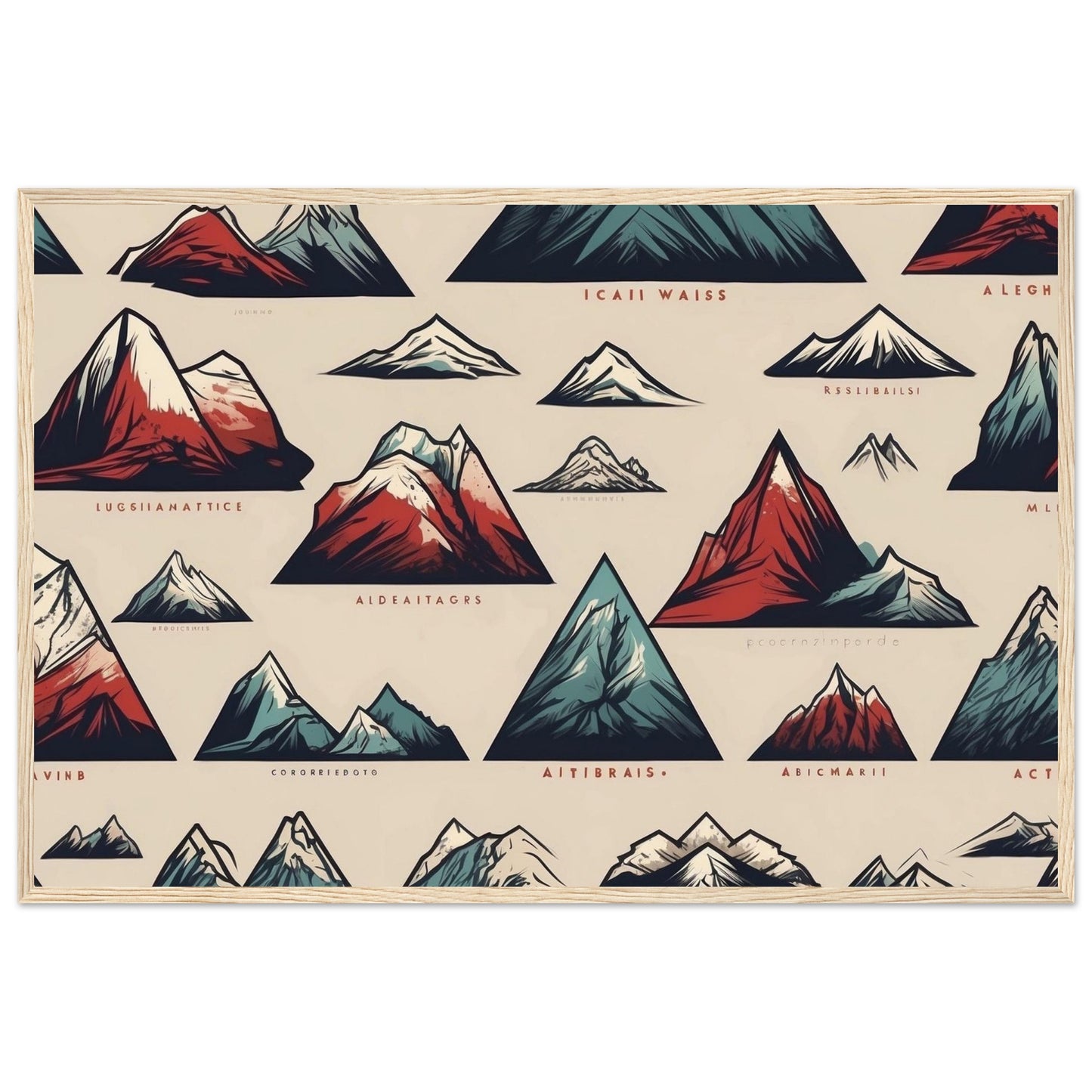 Premium Matte Paper Wooden Framed Poster