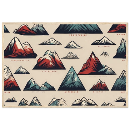 Premium Matte Paper Wooden Framed Poster