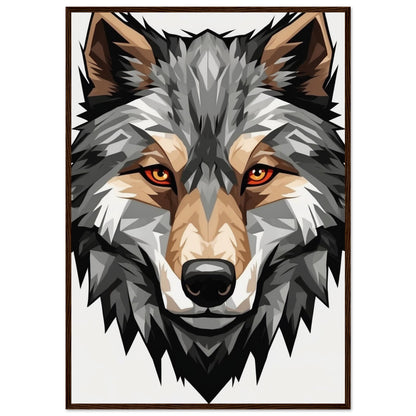 Premium Matte Paper Wooden Framed Poster
