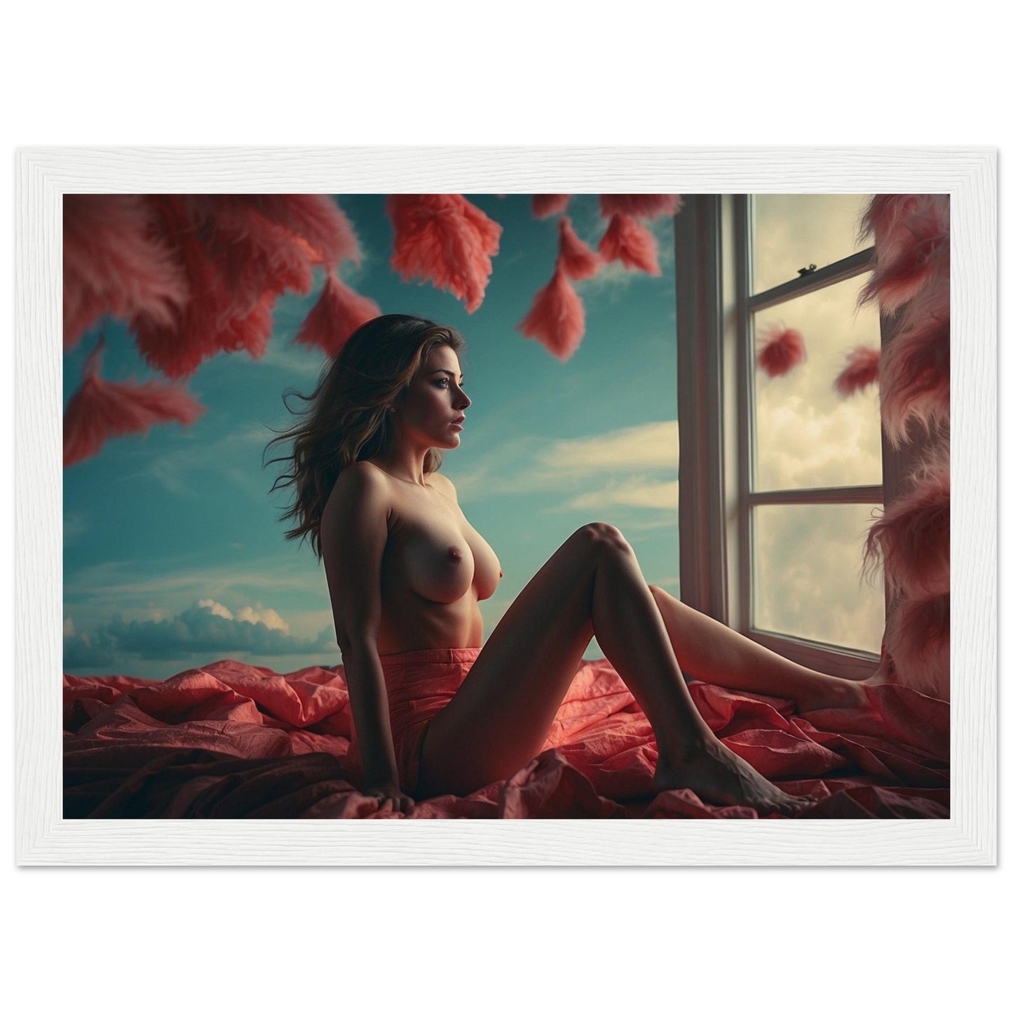 Premium Matte Paper Wooden Framed Poster