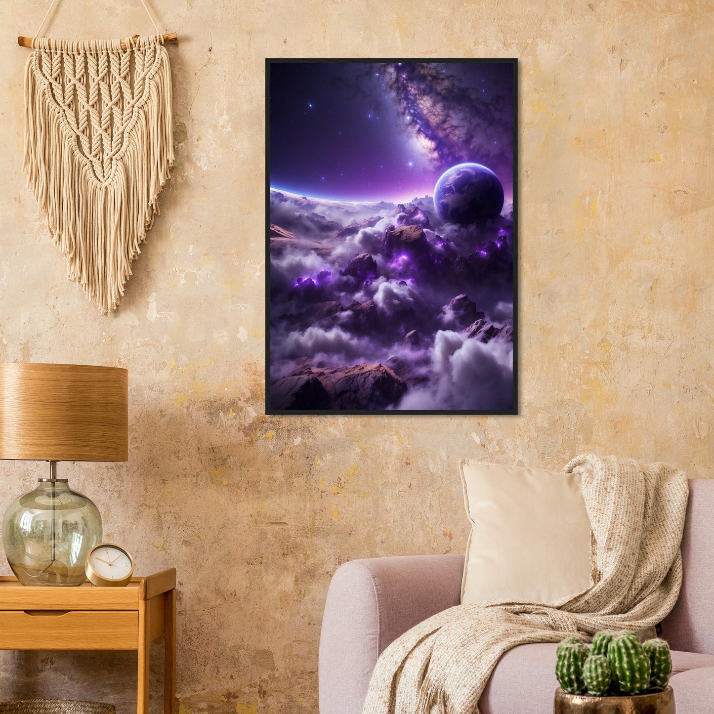 Premium Matte Paper Wooden Framed Poster