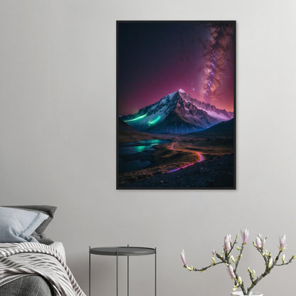 Premium Matte Paper Wooden Framed Poster