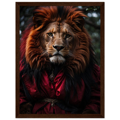 Premium Matte Paper Wooden Framed Poster