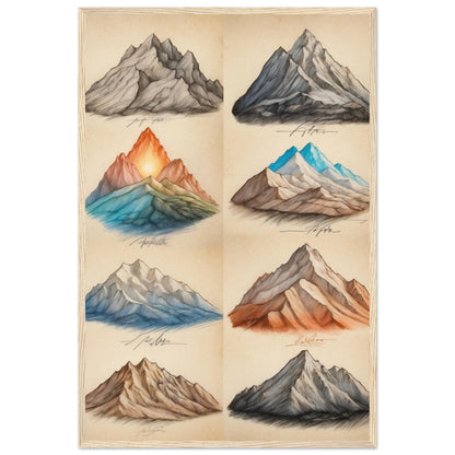 Premium Matte Paper Wooden Framed Poster