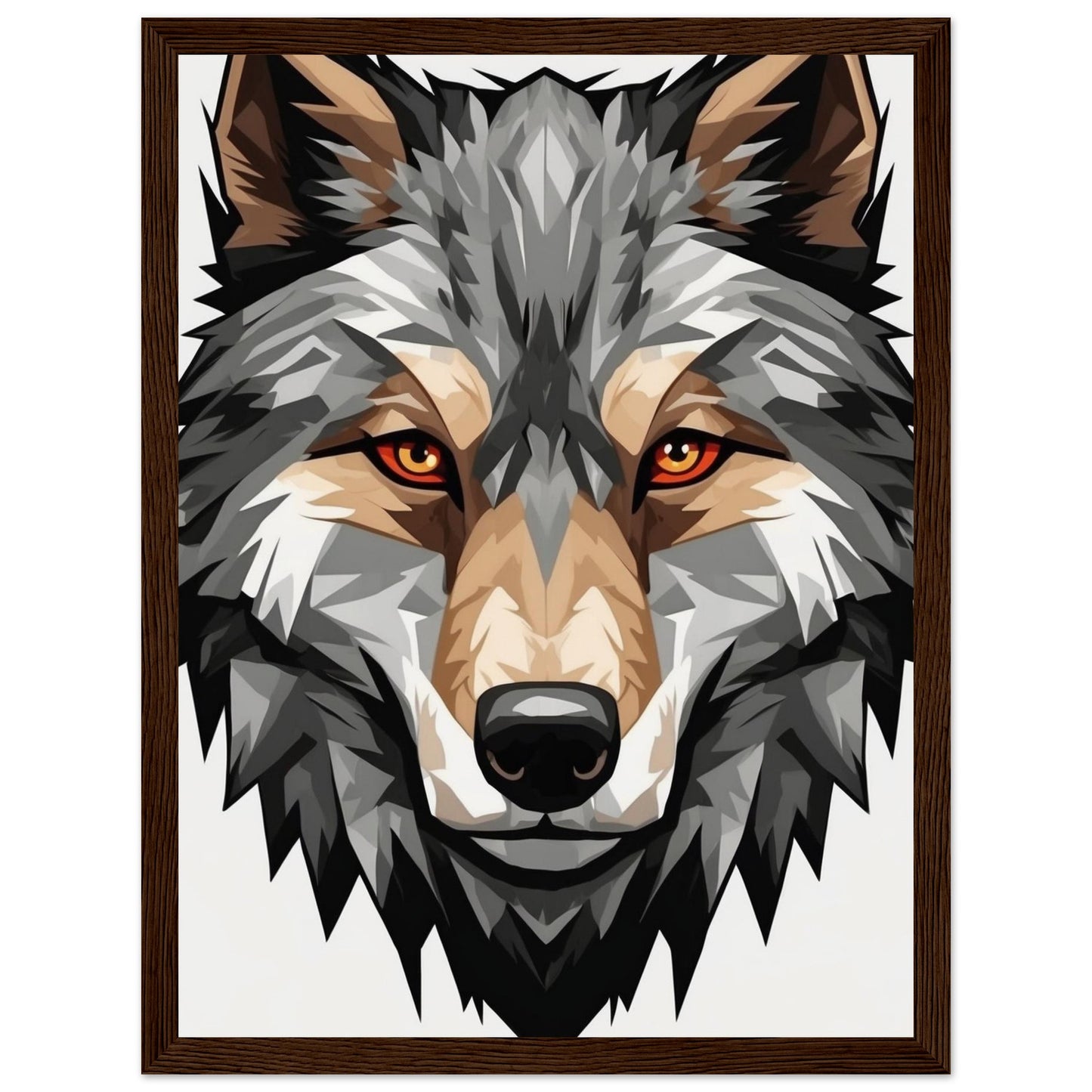 Premium Matte Paper Wooden Framed Poster