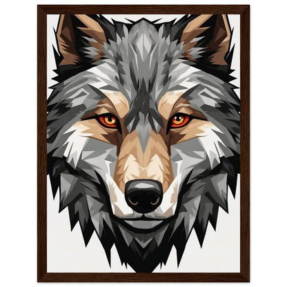 Premium Matte Paper Wooden Framed Poster