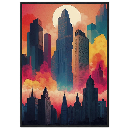 Premium Matte Paper Wooden Framed Poster