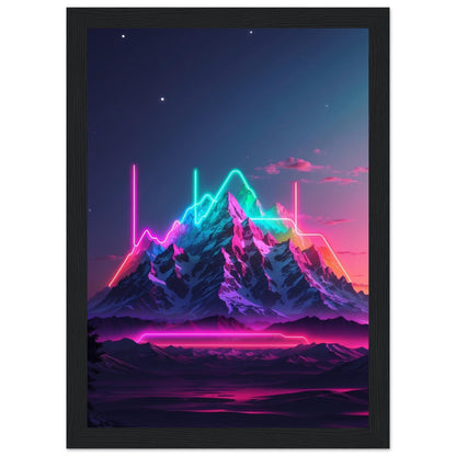 Premium Matte Paper Wooden Framed Poster