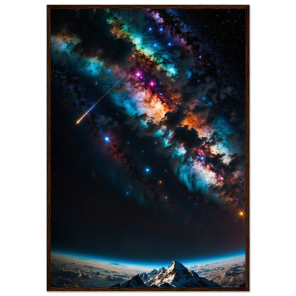 Premium Matte Paper Wooden Framed Poster