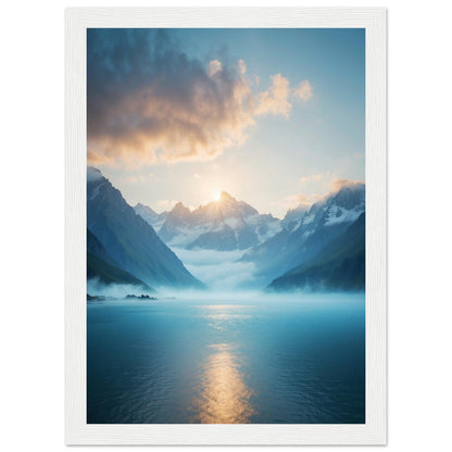 Premium Matte Paper Wooden Framed Poster