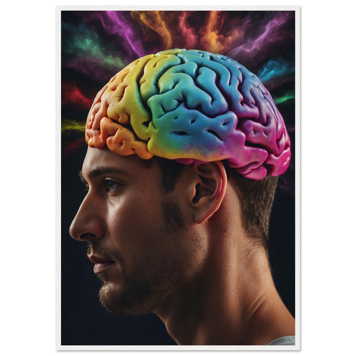 Premium Matte Paper Wooden Framed Poster