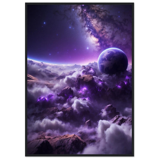 Premium Matte Paper Wooden Framed Poster